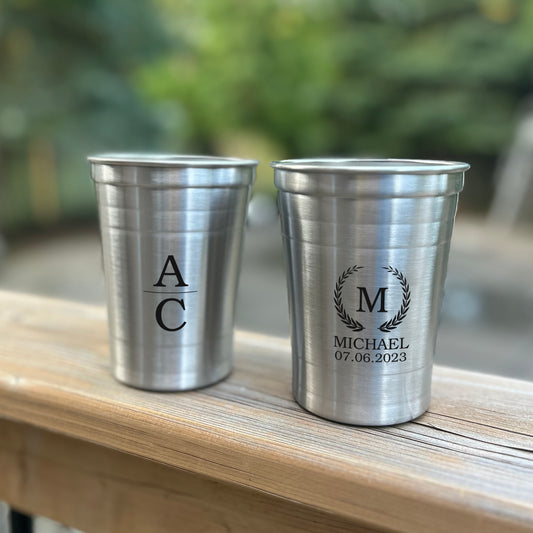 Personalized Beer Drinking Cups